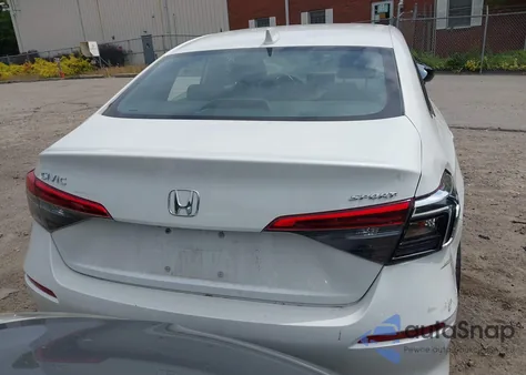 2023 Honda Civic Sport из США, поврежденный, VIN 2HGFE2F57PH561393